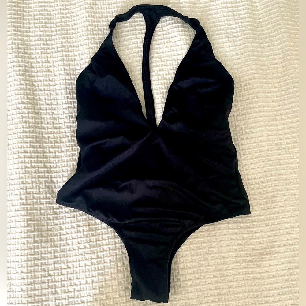 Peixoto  deep racerback swimsuit - Picture 2 of 7